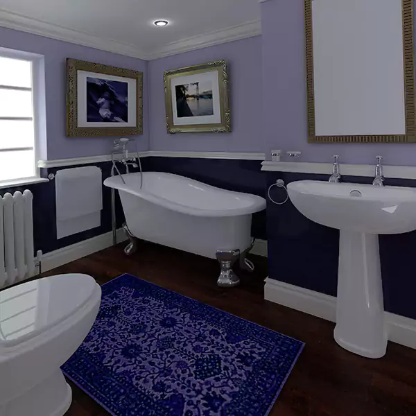 Contemporary Bathroom Remodel in FortMyers, Florida