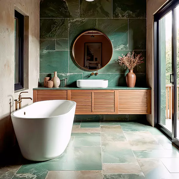 Rustic Bathroom Remodel in FortMyers, Florida