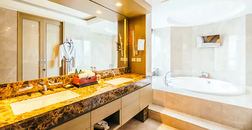 Modern Condo Bathroom Remodel in FortMyers