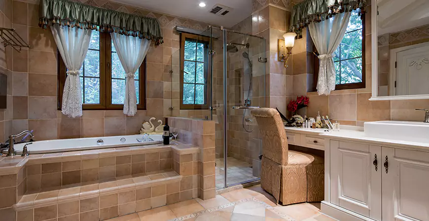 Small Custom Bathroom Remodel in FortMyers