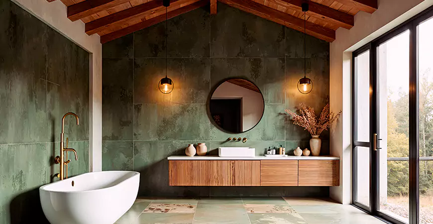 Rustic Bathroom Renovation in FortMyers